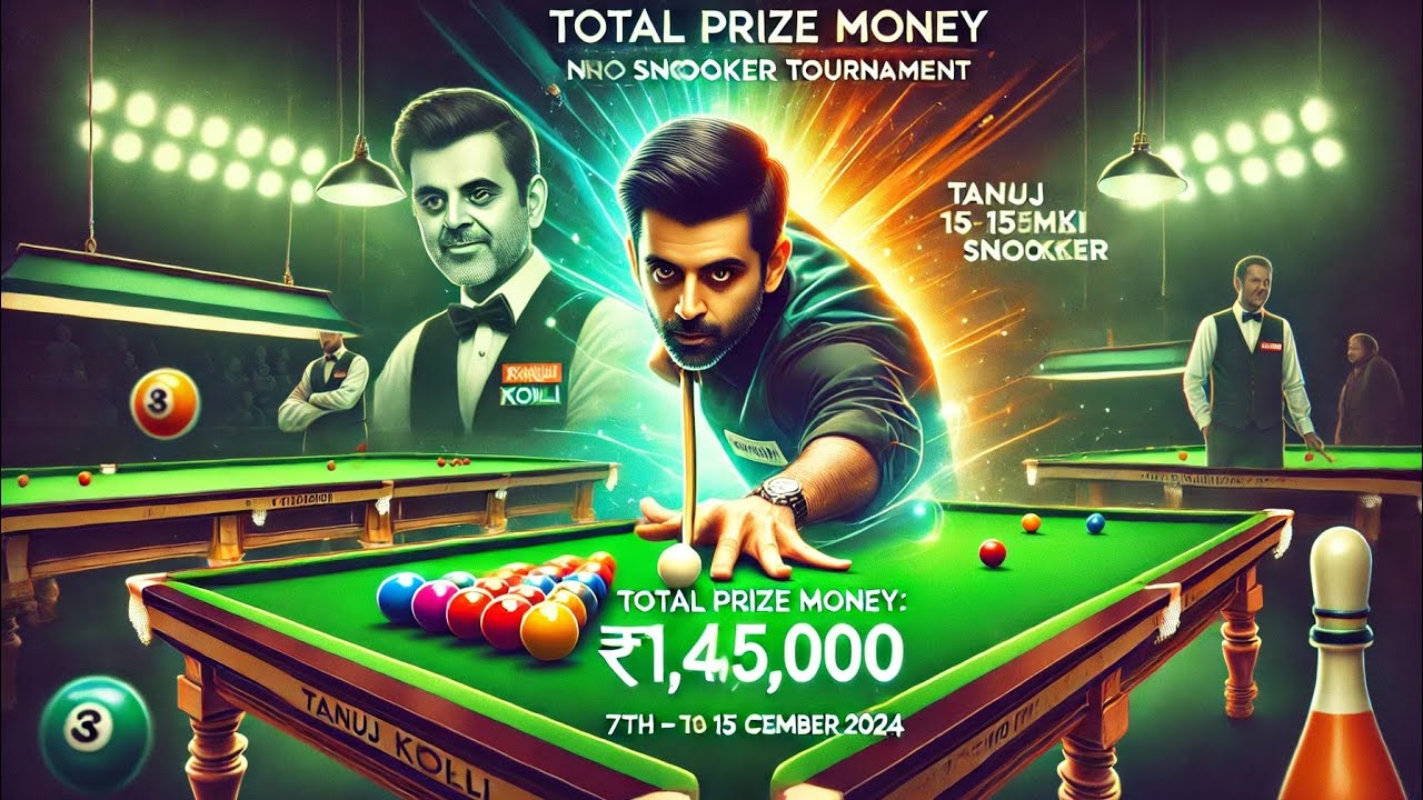 Image of video the North India Open Tournament🏆🎱  semifinals 🥇Paras Gupta vs Vinayak Agarwal 6