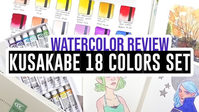 Most Requested Cheap Paint Review! MEEDEN Watercolor 48 Pans/ 24 Tubes  review & comparison 