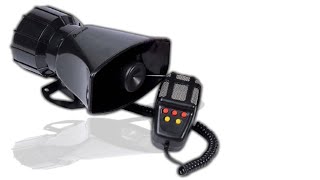 Zento Deals 60W Emergency Sounds Air Horn- 5 Tones PA Microphone Siren Sytem Zento Deals 60W Emergency Sounds Air Horn- 5 Tones PA Microphone Siren Sytem