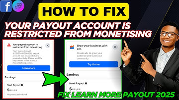 Fix Facebook Payout Disabled – “Learn More” Issue Explained & Solved (2025 Update)