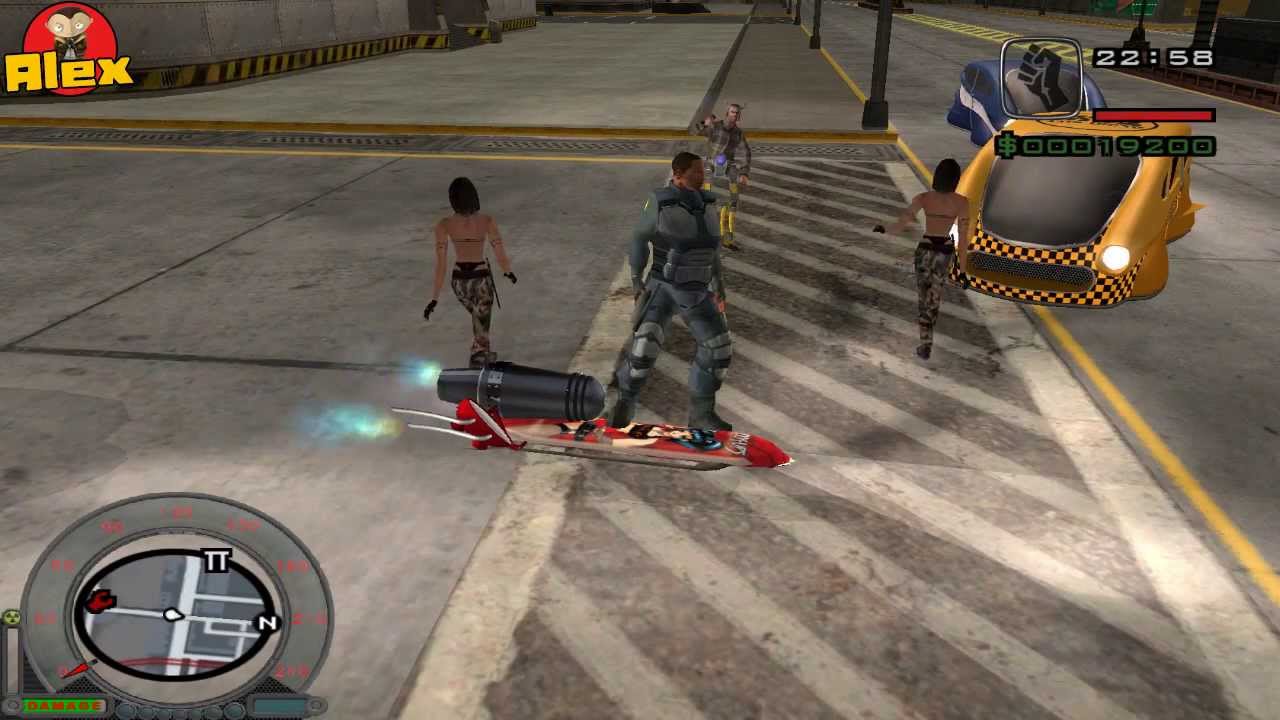 GTA: Alien City. Изучаем город, УРАААААА!!!!. (Супер мод). #9