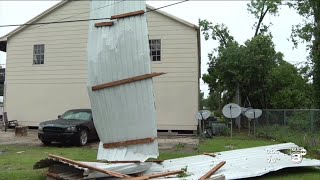 Krotz Springs residents left homeless after storm tears apart roof from apartment complex