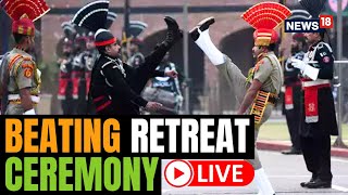 Beating Retreat Ceremony At Attari Wagah Border Ahead Of Independence Day 2023 |Beating Retreat LIVE