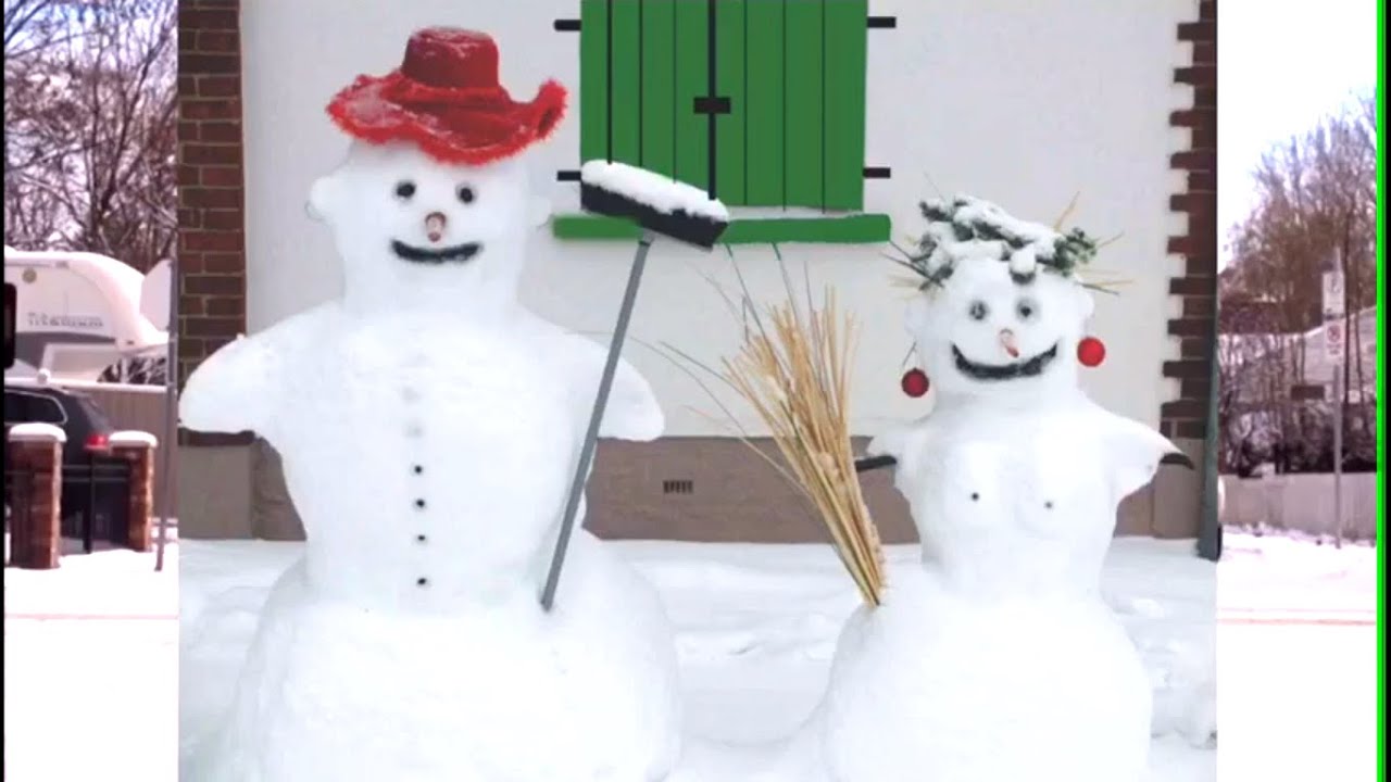 Снеговик в германии Снеговик в германии