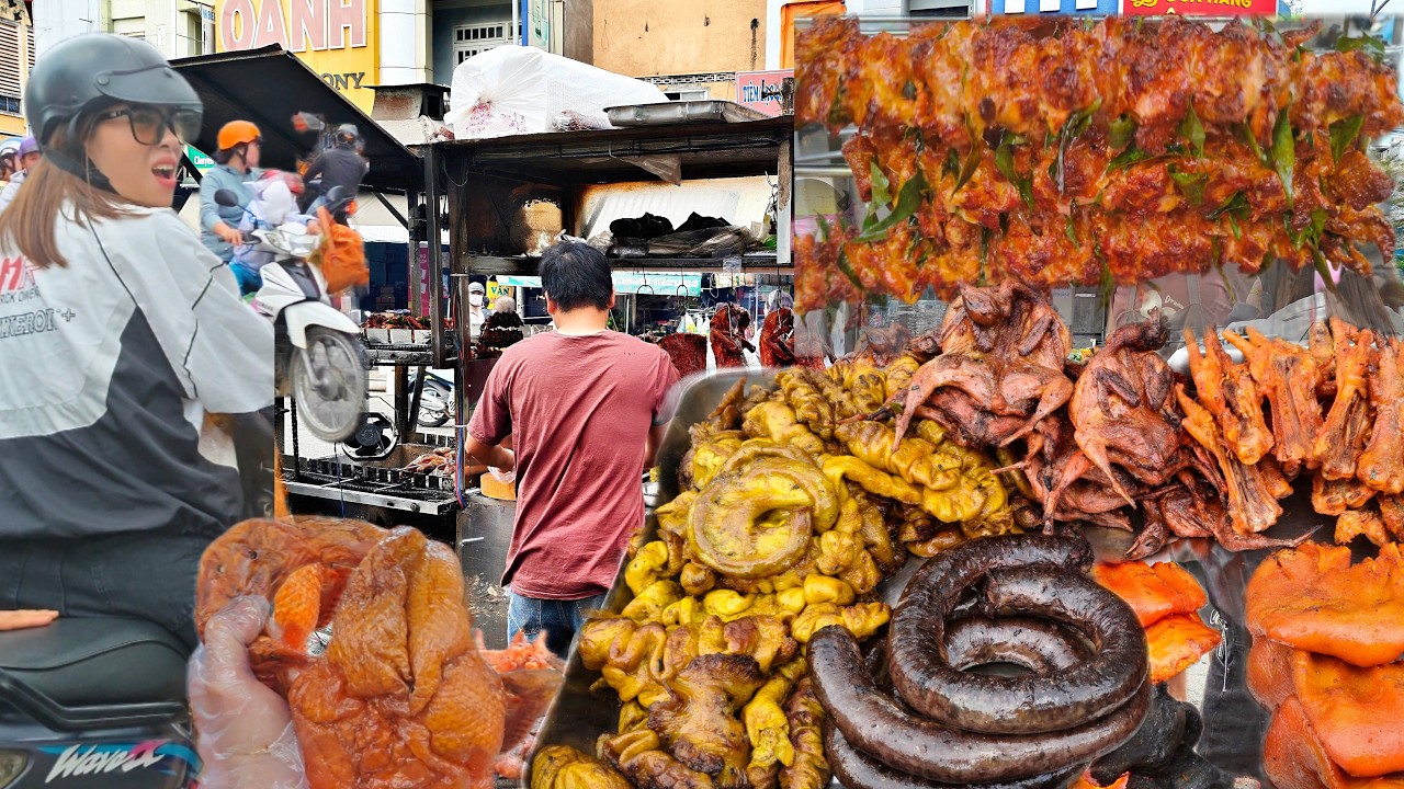 BEST Vietnamese Street Food | Grilled Fish, Roast Duck, Crispy Pork & BBQ Offal