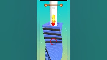 Stack Ball game level 273 - Gameplay #shorts #stackball #rsqworld #gameplay