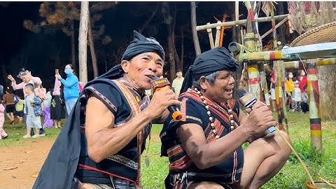 Phục dựng lễ mừng lúa mới của người Ba Na làng Đăk Pơ Kao xã Tơ Tung huyện K’Bang