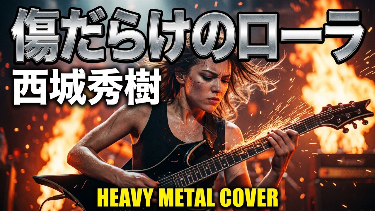 傷だらけのローラ 西城秀樹 超Heavy Metal Cover｜ - YouTube