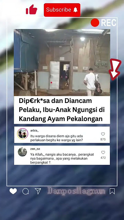 VIRAL! DIP*RK0SA DAN DIANC*M IBU DAN ANAK NGUNGSI KE KANDANG AYAM