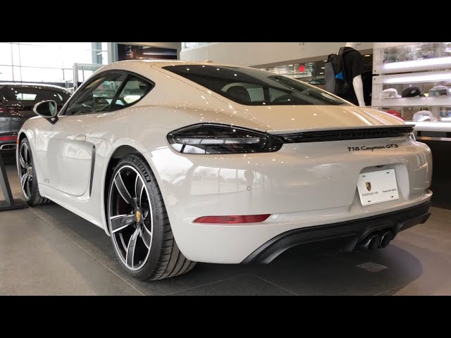 22 Porsche 718 Cayman Gts Chalk Metallic 394hp In Depth Visual Walk Around Youtube