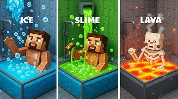 Satisfying Minecraft vs Real Life Simulation in Blender | Oddly Relaxing Physics