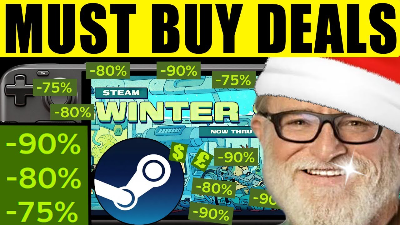 Steam Winter Sale 2025: TOP 30 BEST Steam Deck Games! - YouTube