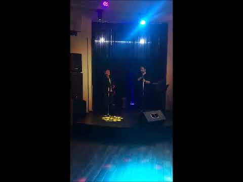 დავით კაცაძე და ბექა ფაიქიძე რუსთაველის ხინკლის სახლში