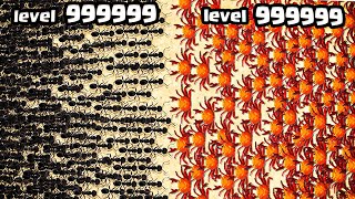 MAX LEVEL ANT COLONY Vs STRONGEST CRAB ARMY