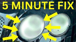 THE EASIEST HEADLIGHT RESTORATION YOU'LL EVER NEED by Ed Gasket 774 views 7 months ago 6 minutes, 21 seconds