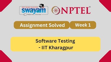 Software Testing Week 1 || NPTEL ANSWERS 2024 #nptel #nptel2024 || NPTEL 2024
