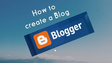 How to create a blog step by step tutorial in Telugu