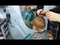 VLOG парикмахерская ВЛОГ✂️Детская  Стрижка для мальчика под машинку. ✂️ VLOG beauty salon kid's