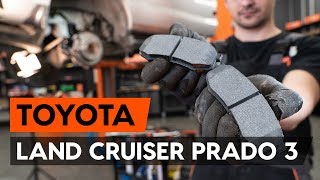 Cómo reemplazar Pastilla de freno TOYOTA LAND CRUISER (KDJ12_, GRJ12_) - tutorial