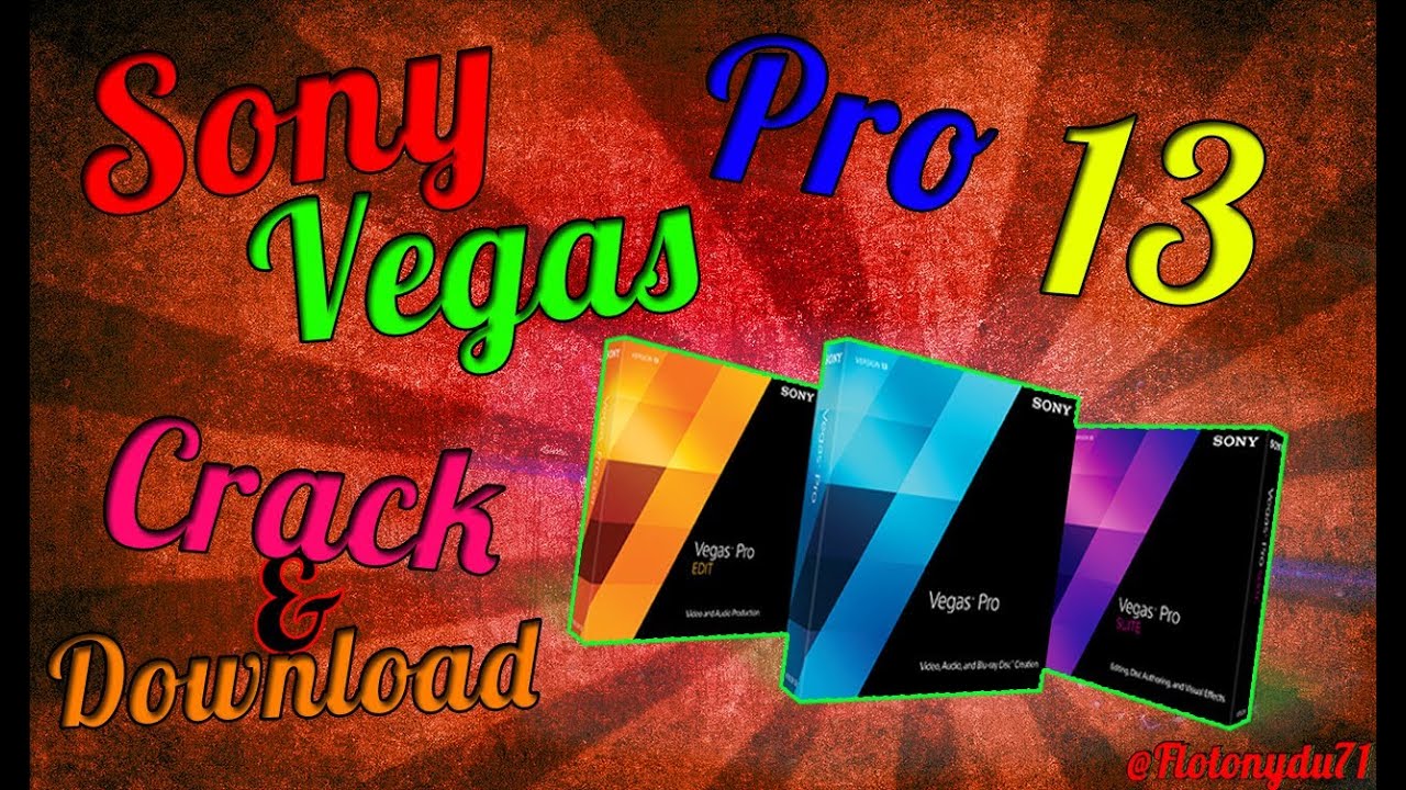 download sony vegas pro 13 32 bit full cracked