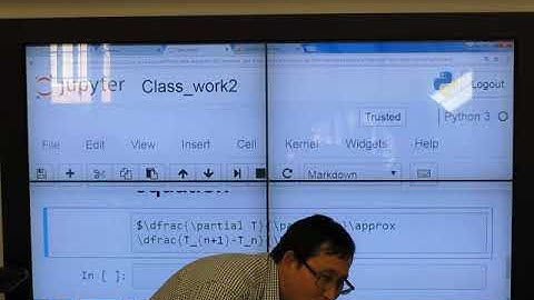 Numerical Method in Python V47 11/29/17:  discretization practice