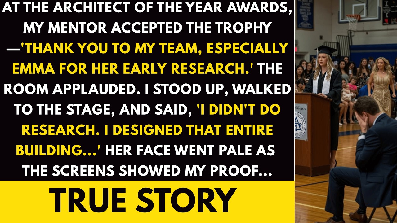 At the Awards Ceremony, My Mentor Claimed My Design—So I Revealed Evidence She Couldn't Deny