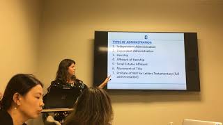 Attorney Lecture Series: Estate Planning & Probate