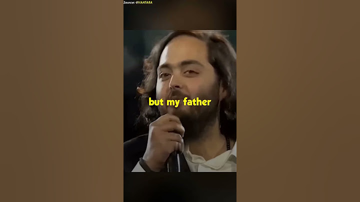 Anant Ambani's Emotional Speech moves Mukesh Ambani to Tears