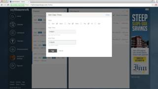 myHomework Tutorial Part 1