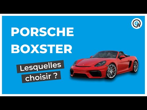 Porsche Boxster : laquelle choisir ?