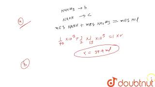 50 " mL of " a solution containing 1 g each of `Na_2CO_3`, `NaHCO_3` and `NaOH`