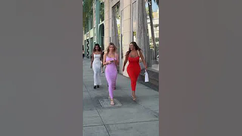 Street Fashion Walk ✨ | Turning Heads with Every Step! #fashion #ootd