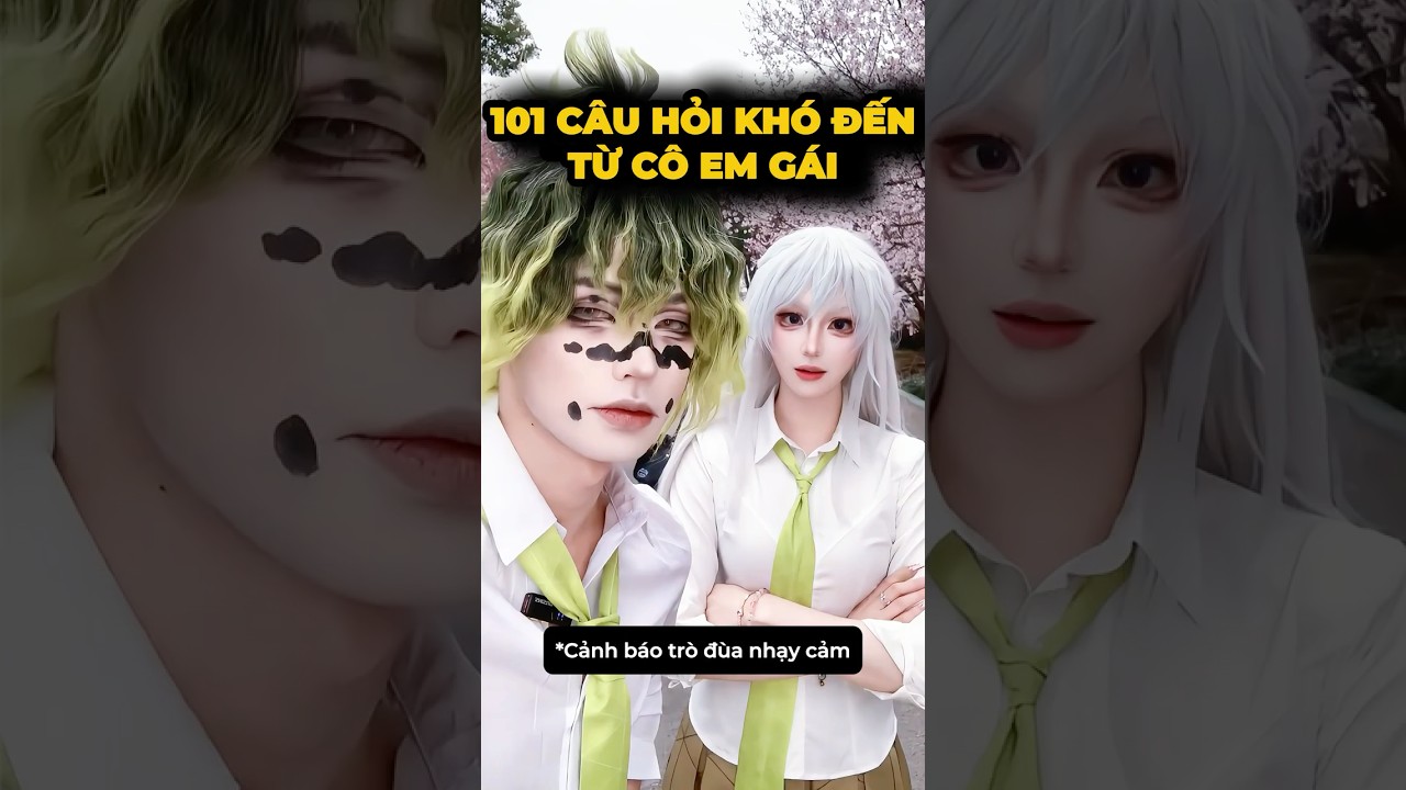 Câu hỏi khó của em gái😰- Anh em Nhà Quỷ#cosplay #shorts #minnacosplay