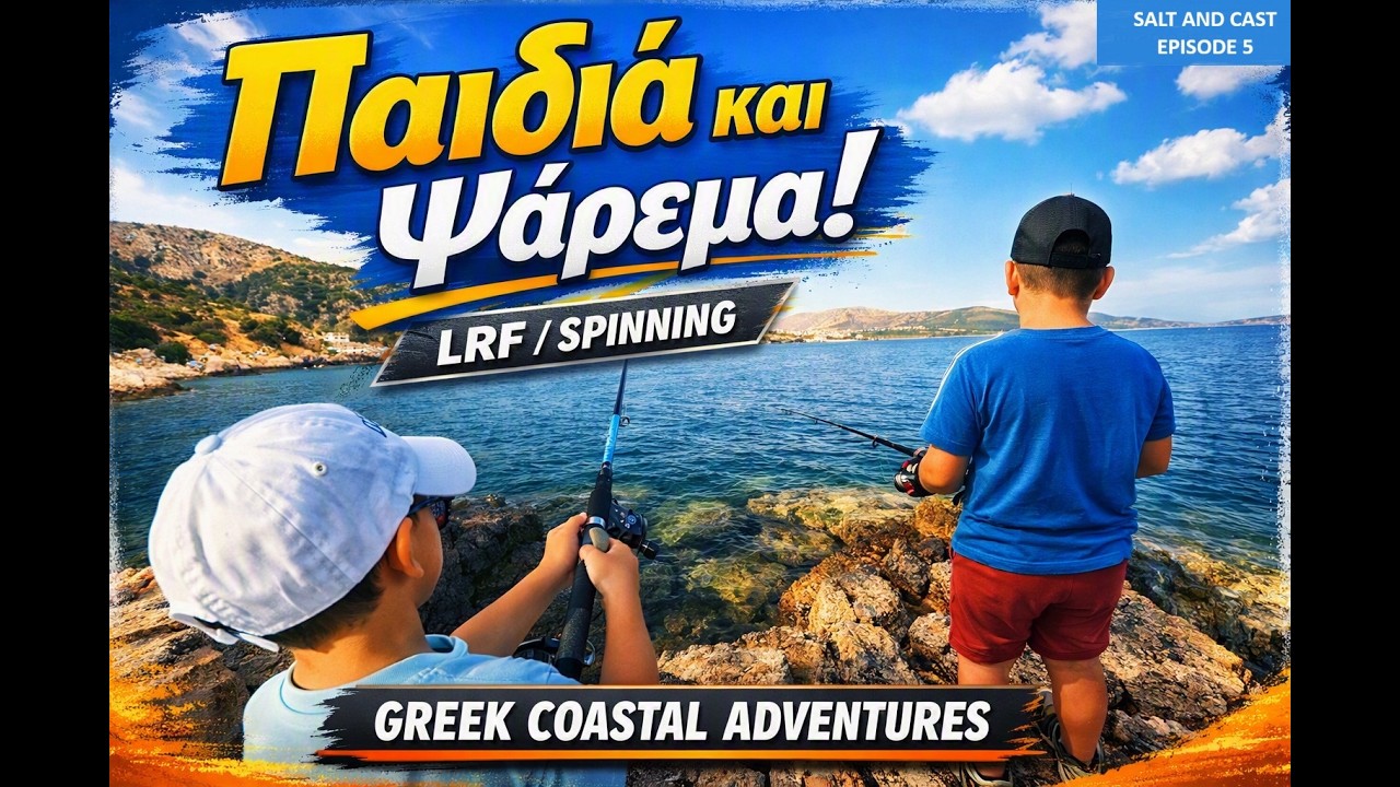 Παιδιά και Ψάρεμα – LRF / Spinning | Salt & Cast