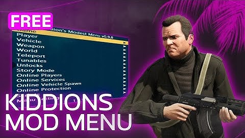[NEWEST] GTA 5 Mod Menu PC (2025) / Free Kiddions Cheat, Money Hack & Online Mods / Download Tutor