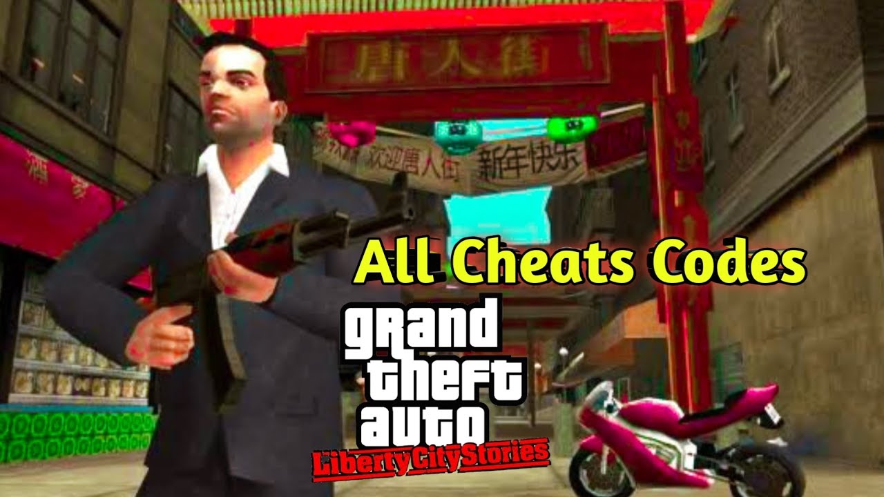 GTA Liberty City Stories: All cheat codes for PC