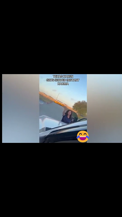TEXAS KAREN GETS SERVED INSTANT KARMA