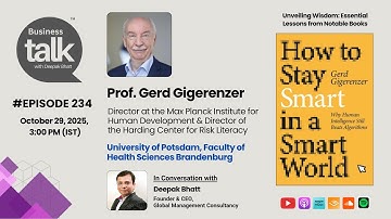 AI vs Human Intelligence: Dr. Gerd Gigerenzer Explains Who Really Makes Better Decisions