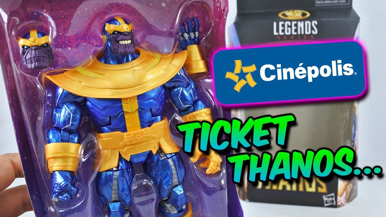 thanos marvel legends cinepolis