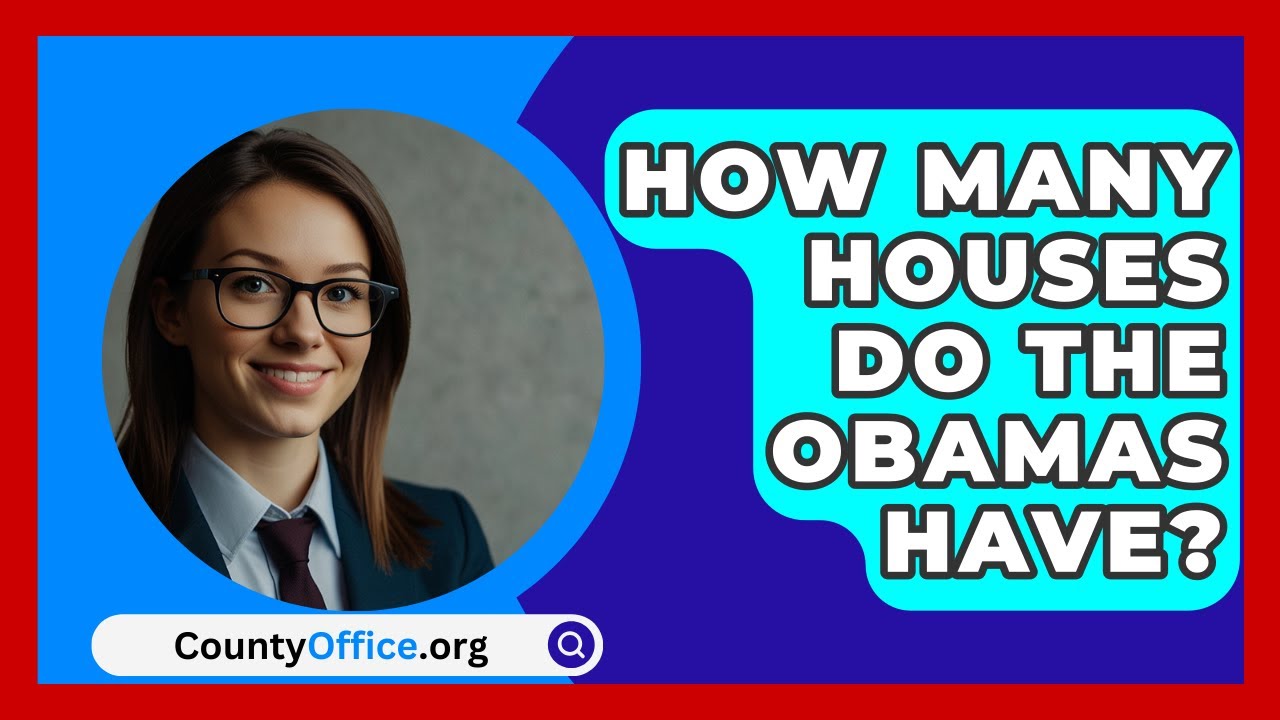 How Many Houses Do The Obamas Have? YouTube