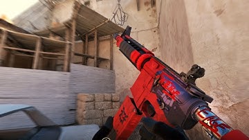 M4A4 | Evil Daimyo CS2 sticker crafts