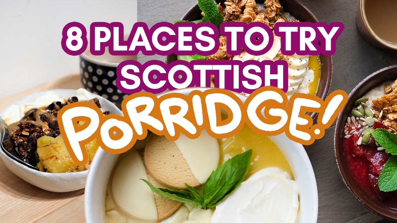 I tried ALL of EDINBURGH'S PORRIDGE! | What is the best cafe porridge in the city?