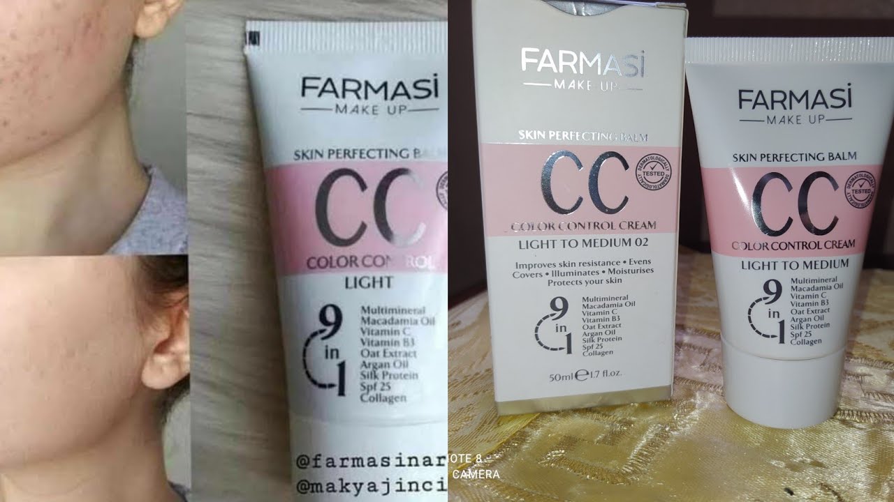 تحربتي في إستعمال كريم سي سي Cc Farmasi تغطية كاملة و فوائدها على البشرة و معلومات مهمة لإستعمالها