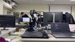 DIY 3D printed 6 axis robotic arm (teaching by hand demo)