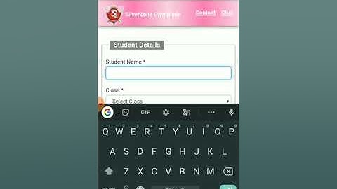 How to Register for Online Silver Zone Olympiad