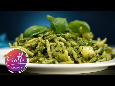 Italy's Freshest Summer Pasta | BASIL PESTO with Potatoes and Green Beans