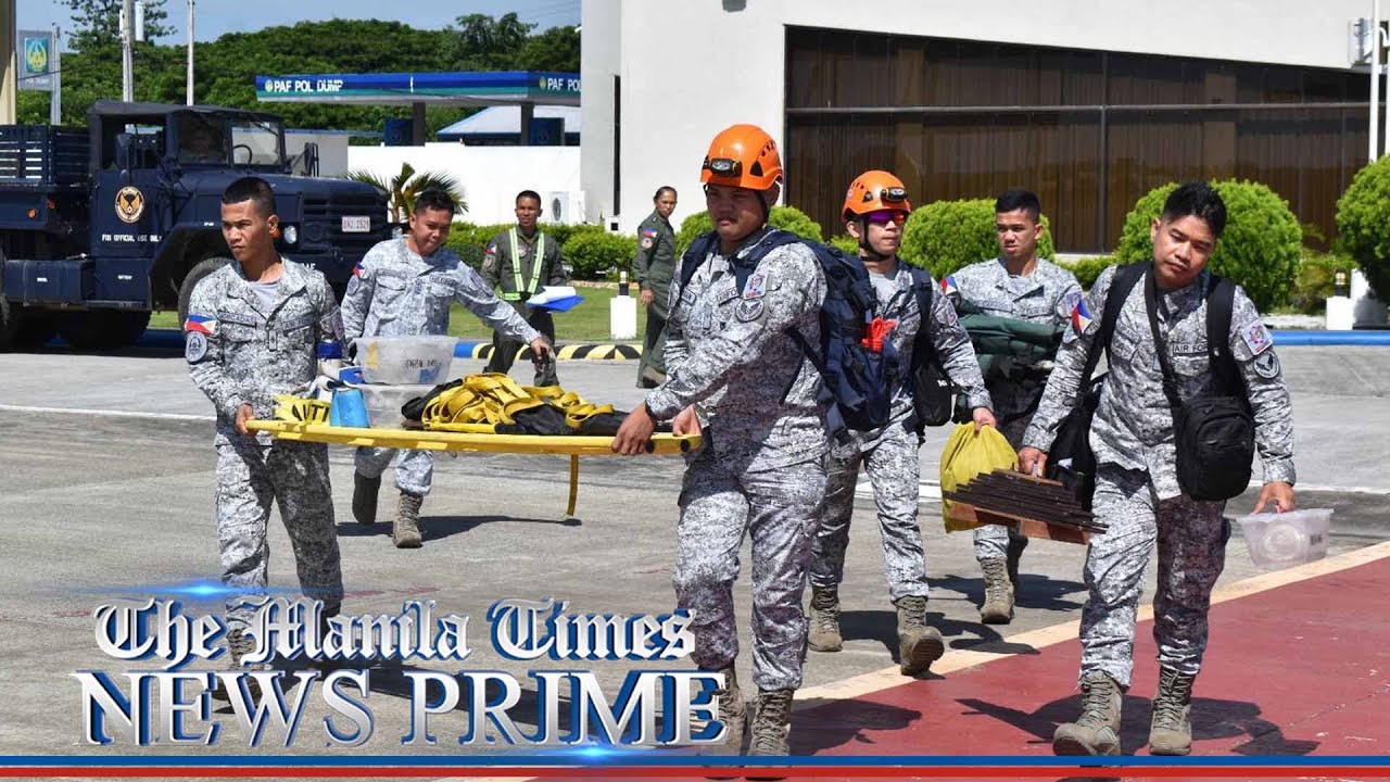 Paf Rescue PAF conducts search, rescue operations in Cebu - YouTube