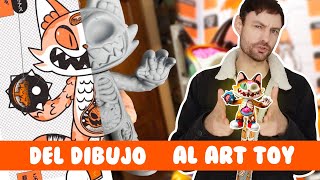 DENTRO de WANANEKO! Del DIBUJO al ART TOY!