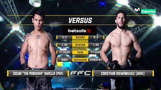 FFC51: Óscar 'The Punisher' Ravello vs Cristian Domínguez (ARG) | FUSION FIGHTING CHAMPIONSHIP