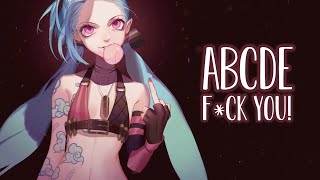 Nightcore - abcdefu (Lyrics)